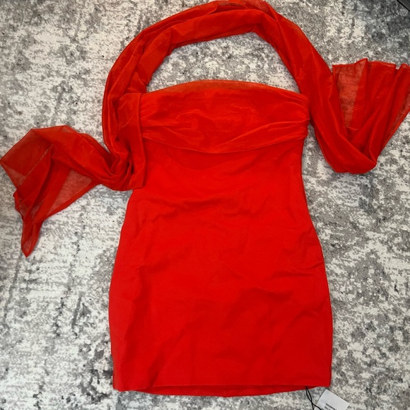 Superdown tool strapless dress - Picture 1 of 2